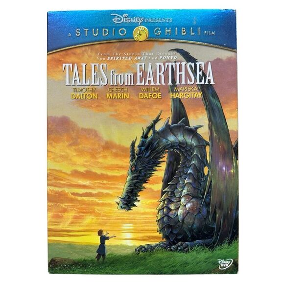 Studio Ghibli Tales from Earthsea DVD Disney Anime Fantasy Movie Excellent - Picture 1 of 6